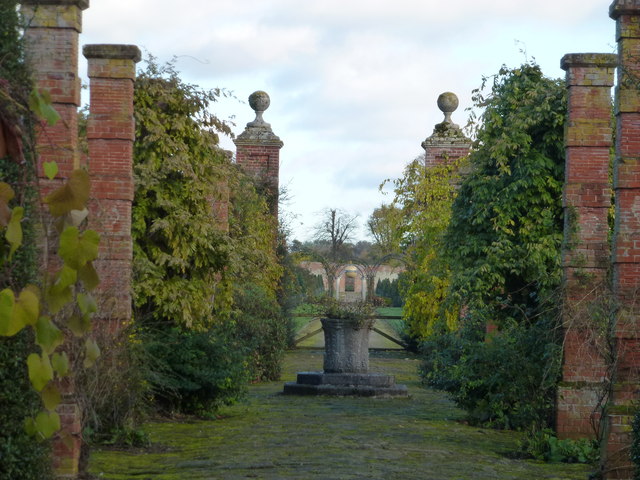 The walled garden near Sandringham House