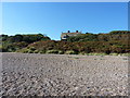 Sizewell Hall behind the beach