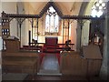 The Victorian screen in St Peter