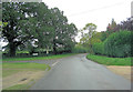 Sherfield English Lane junction with Flowers Lane