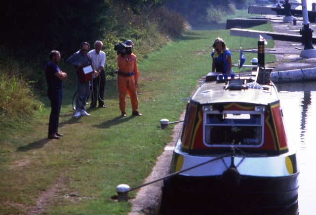 Anneka Rice at Hatton Locks, 1984 (3)