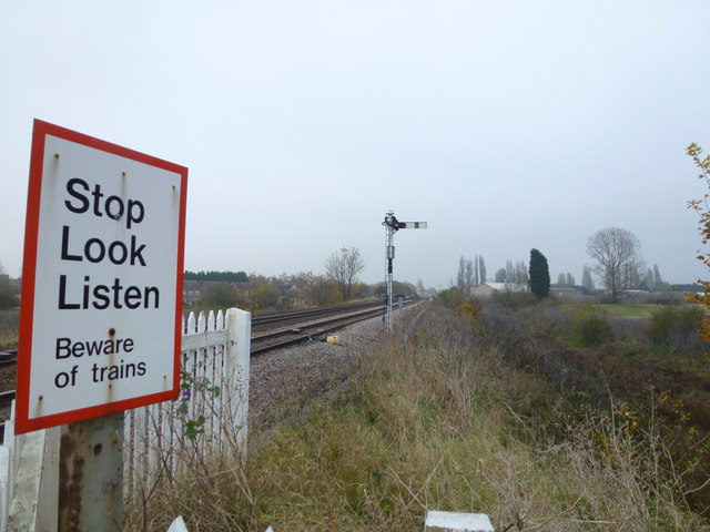 Railway near Whittlesea station