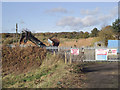 Quarry gateway near Halfpenny Green, Staffordshire