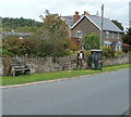 A bench memorial for a gentleman, Llangua