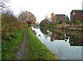 Towpath of Bridgewater Canal west of Lymm