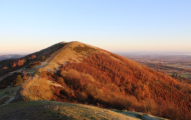 Pinnacle Hill in the early morning sunlight