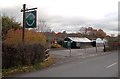 Closed-down Garden Centre near Wingerworth