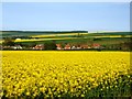 Duggleby nestled in the Great Wolds valley