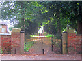 Church gates at St Wilfrid