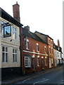 Church Street west of the Black Dog, Newent