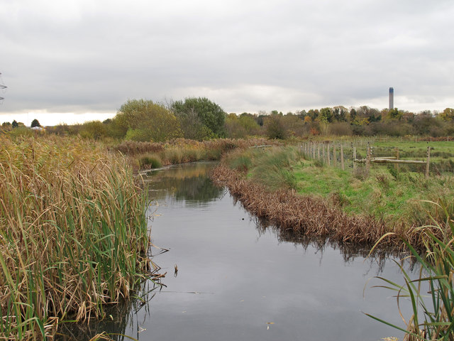 Drainage ditch in Aveley Marshes
