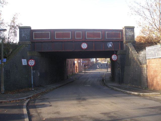 Railway bridge over East Coast Road