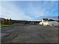 Car park and entrance building at Beamish Museum