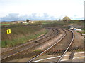 The Penzance-Paddington main line at Gwinear Road