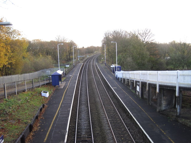 Clifton railway station, Greater... © Nigel Thompson cc-by-sa/2.0 ...