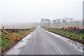 Minor road near Grange of Conon