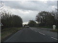 End of dual carriageway, eastbound A4019