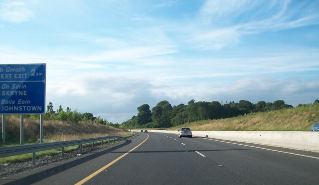 The northbound lanes of the M3 some 2kms south of Junction 7