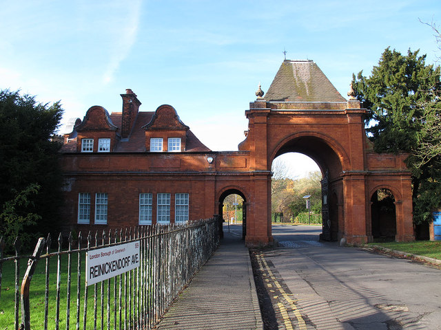 Gateway to Avery Hill campus