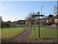 Signpost for the Green Chain Walk