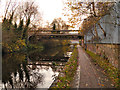 Pipe bridge, Ashton Canal