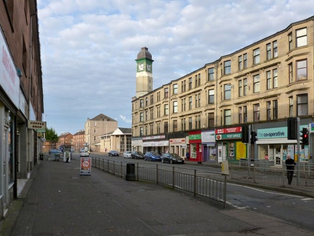 Neilston Road, Paisley © Lairich Rig :: Geograph Britain and Ireland