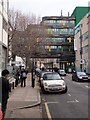 Colourful teaching building in Bancroft Road