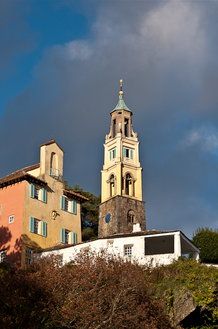 Portmeirion - Government House, Watch House and Bell Tower 