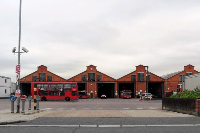 Fulwell bus depot