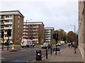 Blocks of flats in Mile End Road