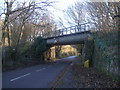 Railway bridge southeast of Silkstone Common