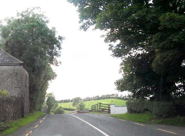 The R162 at Crumlin, Co Monaghan