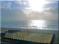 TQ3203 : Yellowave Beach Volleyball Court Brighton by Paul Gillett