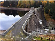 NN3780 : Laggan Dam by Andrew Abbott