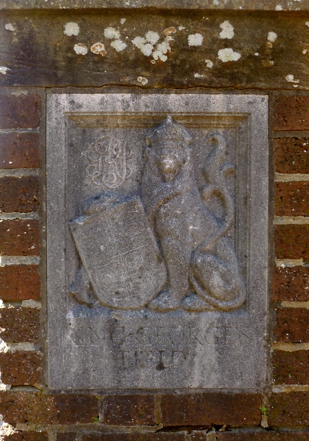 Carved stonework, King George's Field