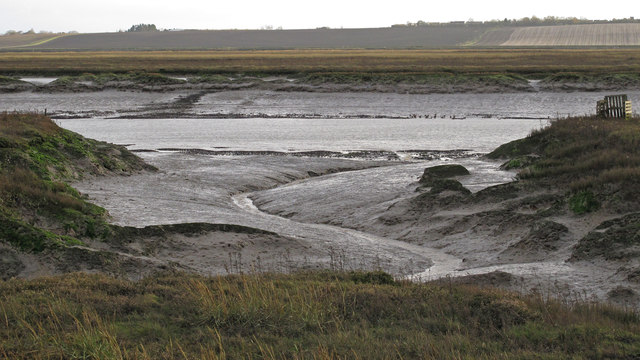 Channel to Bridgemarsh Creek © Roger Jones cc-by-sa/2.0 :: Geograph ...