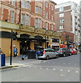 Entrance to Queensway Underground station, London W2