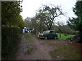 Cottage driveway at Lem Hill near Far Forest