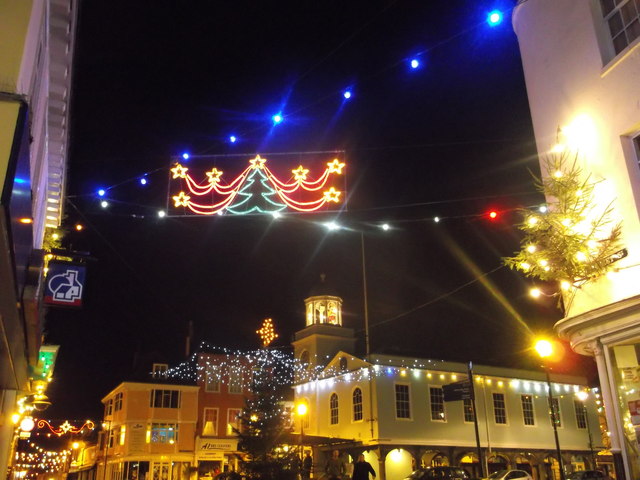 Xmas Lights, Faversham Market Square