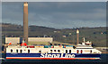 J4485 : The "Stena Precision", Belfast Lough by Albert Bridge