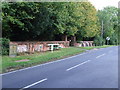 Cemetery Wall And Gates