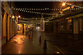 Christmas lights at the north end of Commercial Street, Lerwick