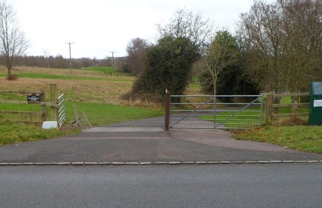 Access lane to Edenwall Farm, Coleford
