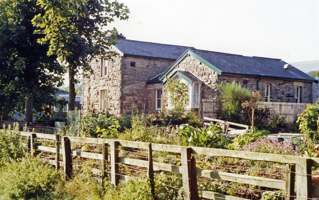 Former Askrigg station, 1991