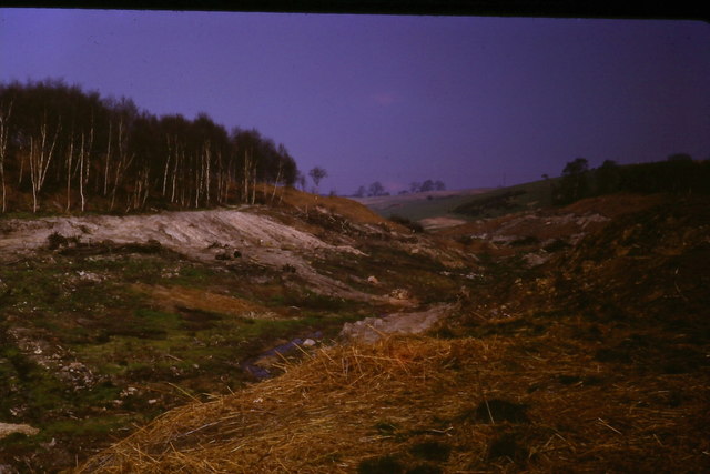 View in 1973 pre filling of reservoir