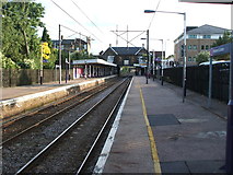TQ3092 : Palmers Green railway station, Greater London by Nigel Thompson