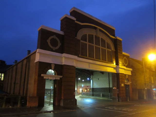 Vulcan's Lane entrance to Workington Bus... © Graham Robson :: Geograph ...