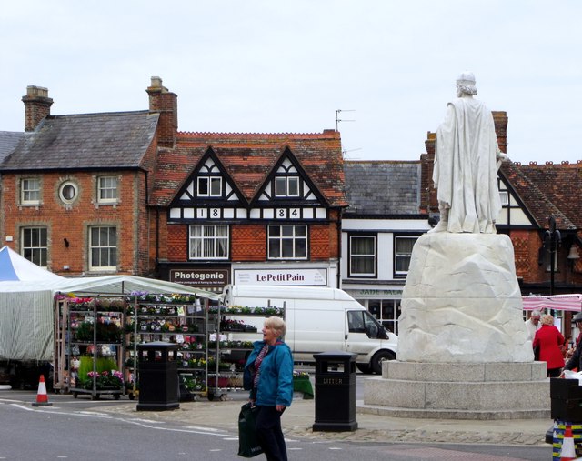 King Alfred's Back, Wantage Market... © Nick Macneill :: Geograph ...