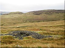 NY6749 : Rock outcrop in the headwaters of Smallcleugh Burn by Mike Quinn