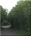 Road junction at the eastern end of Cloughbane bridge